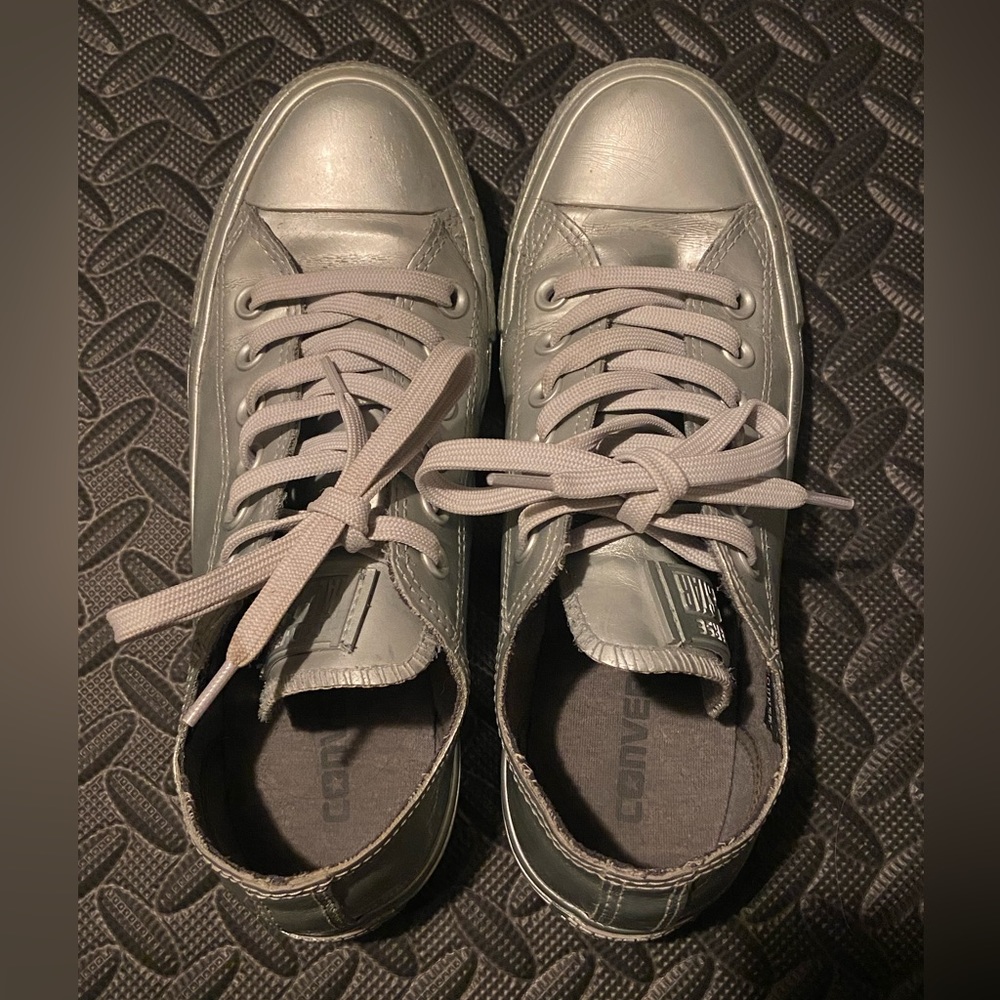 Silver Converse